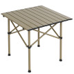 Ensemble de camping HWC-Q39, table et 2 chaises pliantes, chaise de péche pliable, métal et tissu -