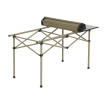 Ensemble de camping HWC-Q39, table et 4 chaises pliantes, chaises de péche pliables, métal et tissu