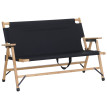 Banc de camping en bambou HWC-Q40, banc d'extérieur, banc de pique-nique, banc de jardin, pliable, p