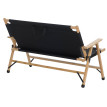 Banc de camping en bambou HWC-Q40, banc d'extérieur, banc de pique-nique, banc de jardin, pliable, p