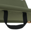 Banc de camping en bambou HWC-Q40, banc d'extérieur, banc de pique-nique, banc de jardin, pliable, p