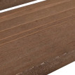 Cache pour climatiseur/échangeur thermique HWC-Q14, cache en bois certifié MVG 78 x 90 x 45 cm - bru