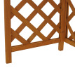 Cache pour climatiseur/échangeur thermique HWC-Q14, cache en bois certifié MVG 78 x 90 x 45 cm - cou