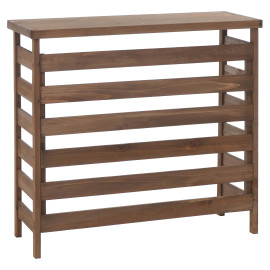 Habillage pour climatiseur/échangeur thermique HWC-Q15, cache en bois certifié MVG 78 x 84 x 32 cm -