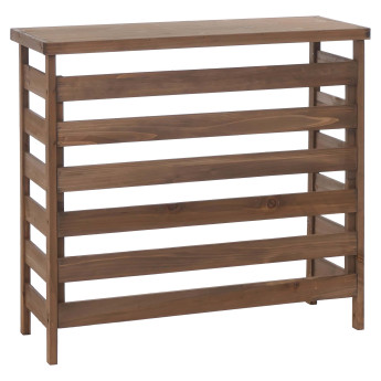 Habillage pour climatiseur/échangeur thermique HWC-Q15, cache en bois certifié MVG 78 x 84 x 32 cm -