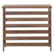 Habillage pour climatiseur/échangeur thermique HWC-Q15, cache en bois certifié MVG 78 x 84 x 32 cm -