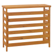 Habillage pour climatiseur/échangeur thermique HWC-Q15, cache en bois certifié MVG 78 x 84 x 32 cm -