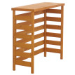 Habillage pour climatiseur/échangeur thermique HWC-Q15, cache en bois certifié MVG 78 x 84 x 32 cm -