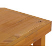 Habillage pour climatiseur/échangeur thermique HWC-Q15, cache en bois certifié MVG 78 x 84 x 32 cm -