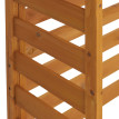 Habillage pour climatiseur/échangeur thermique HWC-Q15, cache en bois certifié MVG 78 x 84 x 32 cm -