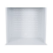 Buffet haut HWC-P99, meuble de cuisine haut avec rangement pour robot aspirateur, compartiments de r