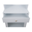 Buffet haut HWC-P99, meuble de cuisine haut avec rangement pour robot aspirateur, compartiments de r