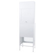 Buffet haut HWC-P99, meuble de cuisine haut avec rangement pour robot aspirateur, compartiments de r