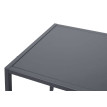 étagére HWC-P98, étagére de salon, étagére sur pied, étagére de rangement, métal industriel 80 x 80