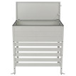 Cache en aluminium pour climatisation/échangeur thermique HWC-P94, couvercle de coffre de rangement