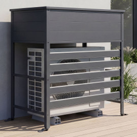 Cache en aluminium pour climatisation/échangeur thermique HWC-P94, couvercle de coffre de rangement