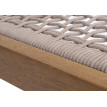 Fauteuil à bascule HWC-P73, fauteuil à bascule d'extérieur pour jardin, chaise longue à bascule, boi