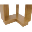 Bibliothéque d'angle HWC-P53, étagére d'angle, étagére de salon, 5 niveaux, MDF mélaminé, 175 x 40 x