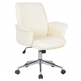 De Similicuir Chaise De Blanche Bureau Chaise uTikPZOX