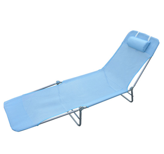 Transat De Jardin Bleu Et Pliant Havana Bleu