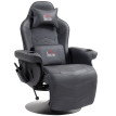 Fauteuil de gaming Riviara massage inclinable repose-pieds noir