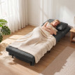 Emel Fauteuil-lit 3-en-1 convertible dossier réglable gris foncé