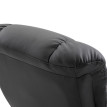 Fauteuil Talarara massage inclinable relaxation noir