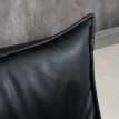 Montio Fauteuil de relaxation pivotant inclinable repose-pieds noir