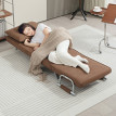 Fauteuil lit Ralarer convertible dossier réglable marron