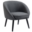 Fauteuil d appoint Camarora fauteuil de salon rembourré gris