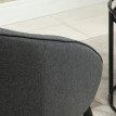 Fauteuil d appoint Camarora fauteuil de salon rembourré gris
