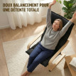 Fauteuil Valara fauteuil salon moderne velours noir