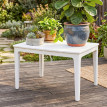 Table basse Calena jardin extérieur résistante crème