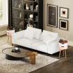 Table basse Melvik 2 niveaux rangement multicolore