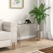 Table basse Enin acrylique design U transparent