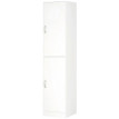 Bibliothèque Beleo étagère de rangement moderne blanc