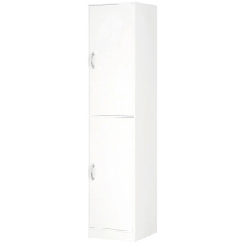 Bibliothèque Beleo étagère de rangement moderne blanc