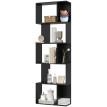 Etagère à Livres Celisena Design Moderne Bois Noir