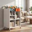 Étagère de rangement Ameo mobile réglable bureau salon Blanc