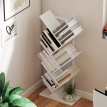 Bibliothèque Peraras étagère arbre industrielle acier blanc