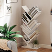 Bibliothèque Peraras étagère arbre industrielle acier blanc