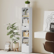 Étagère Arin étagère modulable rangement tiroir blanc