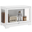 Vitrine d'exposition Montois acrylique figurines collection blanc
