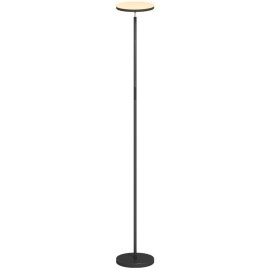 Lampadaire Harson LED RGB dimmable télécommande tactile Noir