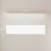 Beret Plafonniers LED réglables lot de 4 blanc