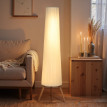 Lampadaire Harum trépied LED réglable blanc