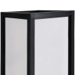 Lampadaire étagère Rosrio rangement design noir