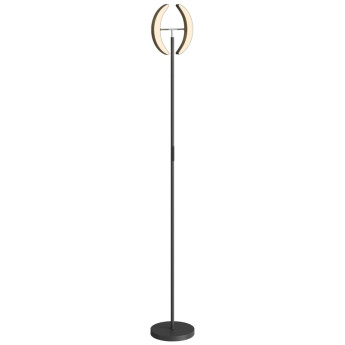 Lampadaire Seliaenne RGB dimmable pivotant Noir