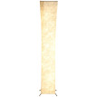 Perova Lampadaire moderne interrupteur au pied LED blanc argent