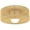 Plafonnier Kerilys LED bohème corde de lin marron